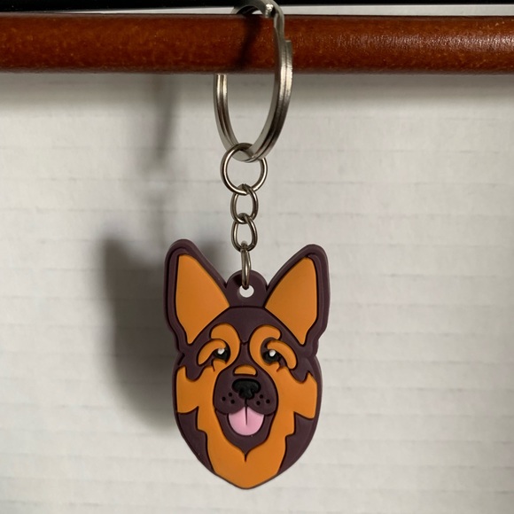 German Shepherd keychain - Picture 2 of 3